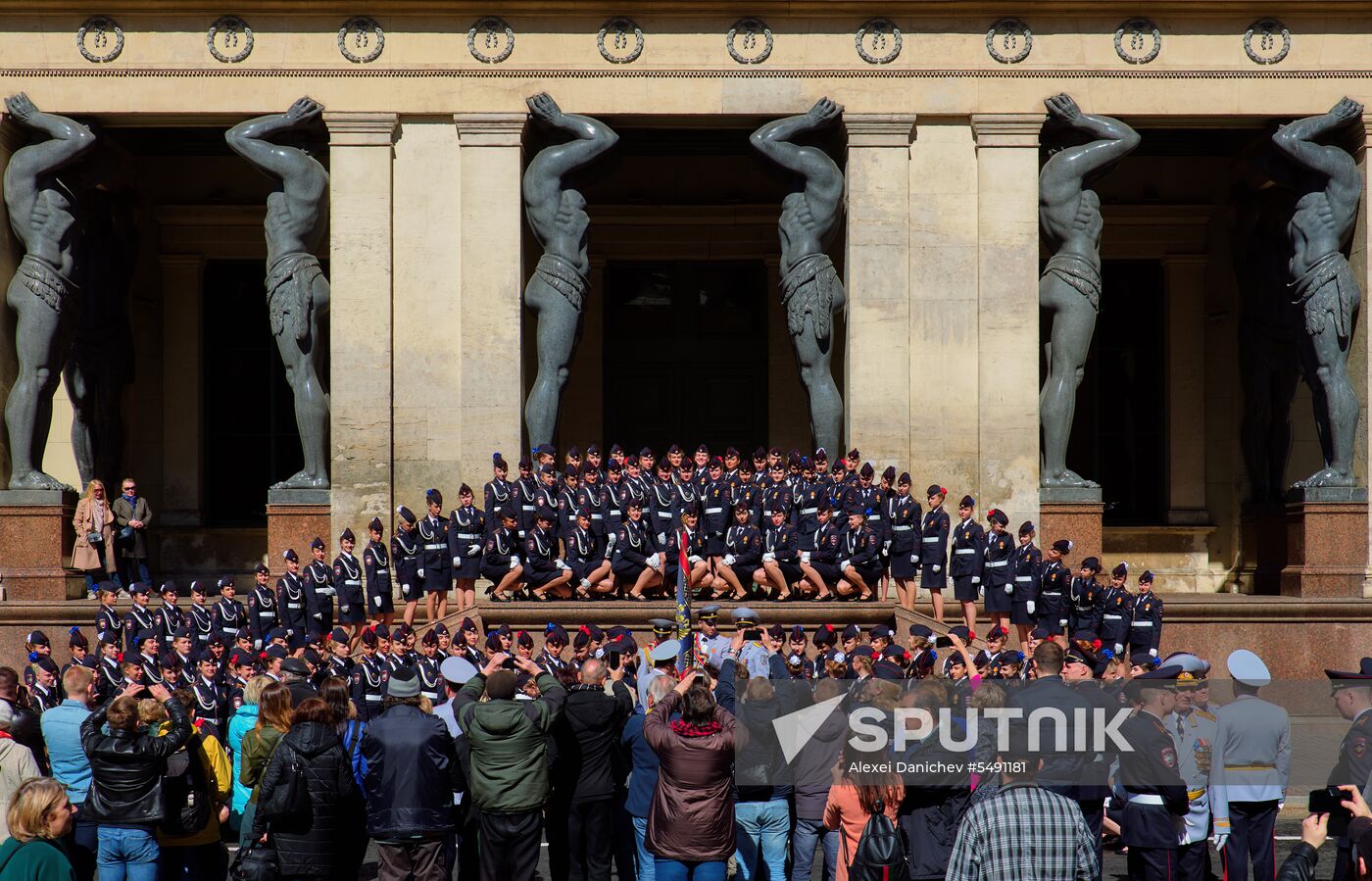 Final rehearsal of Victory Day Parade in St. Petersburg