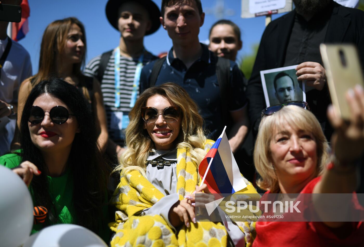 Immortal Regiment event in Lisbon