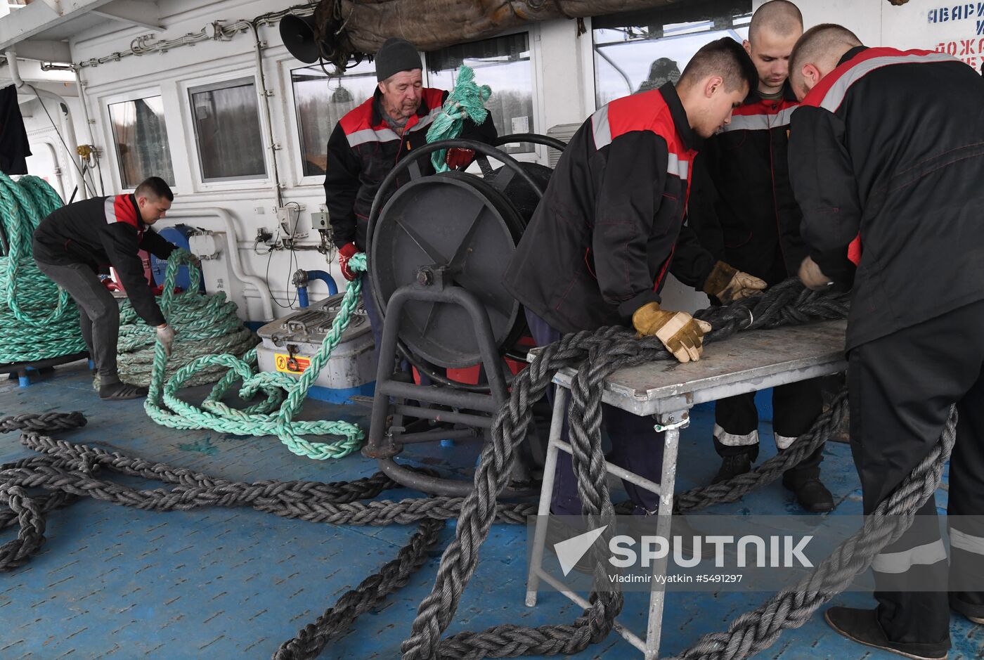 Navigation in Volga-Baltic Waterway