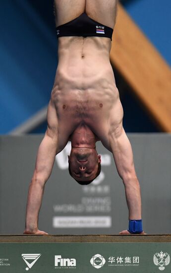 Diving. FINA Diving World Series. Day three