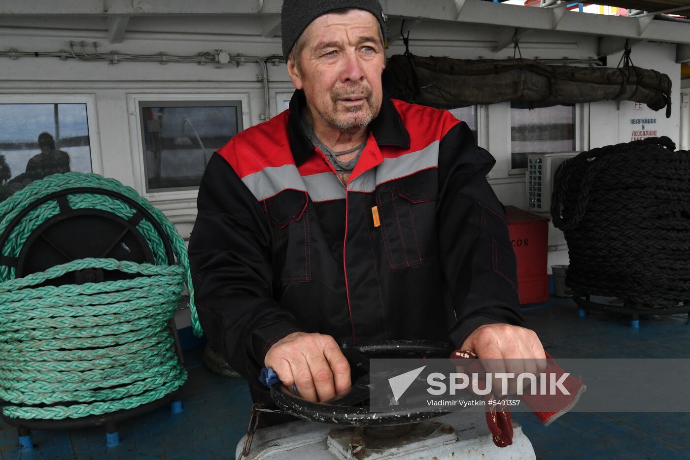 Navigation in Volga-Baltic Waterway
