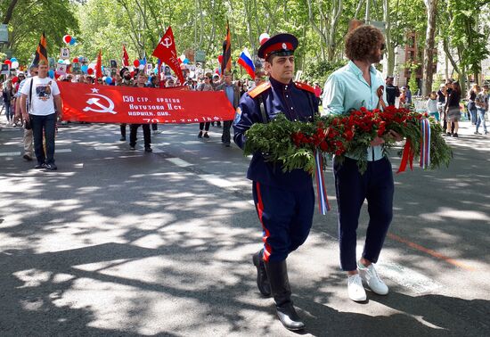Immortal Regiment march in Madrid