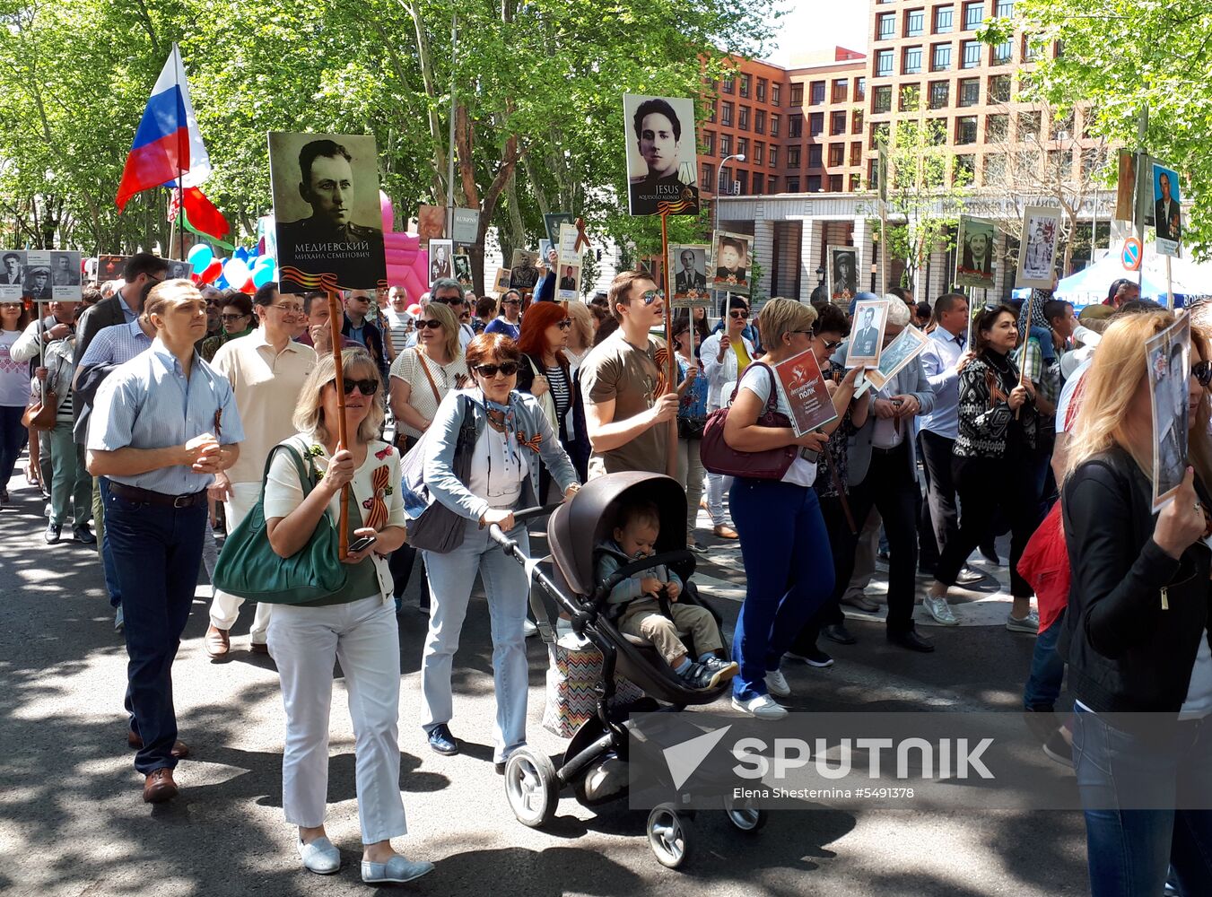 Immortal Regiment march in Madrid