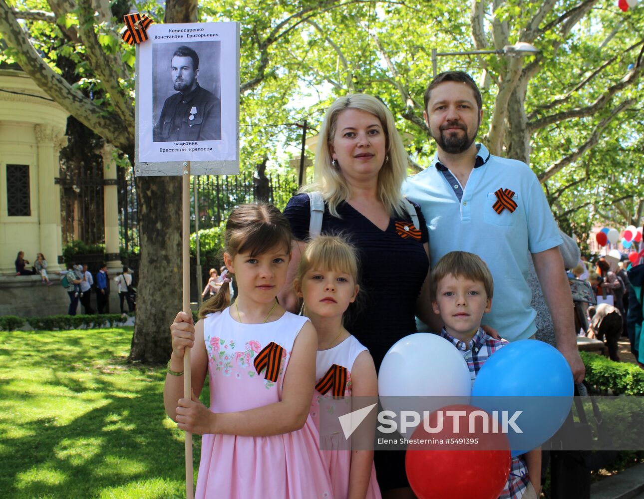 Immortal Regiment march in Madrid