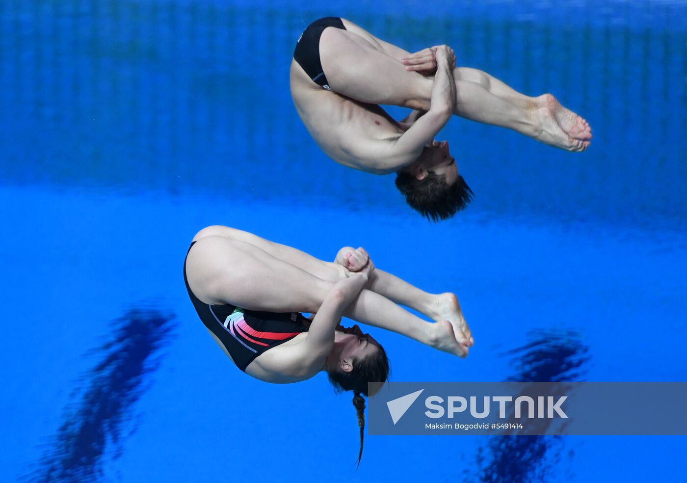 Diving. FINA Diving World Series. Day three
