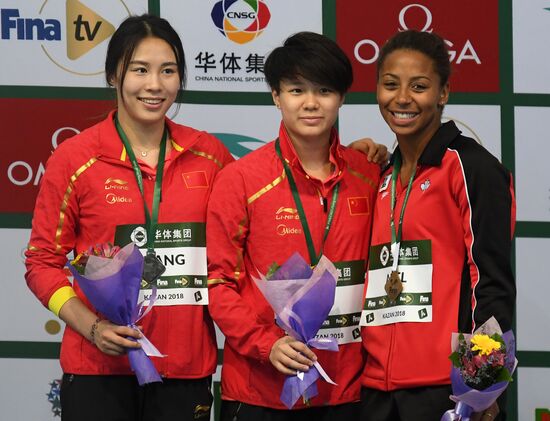 Diving. FINA Diving World Series. Day three