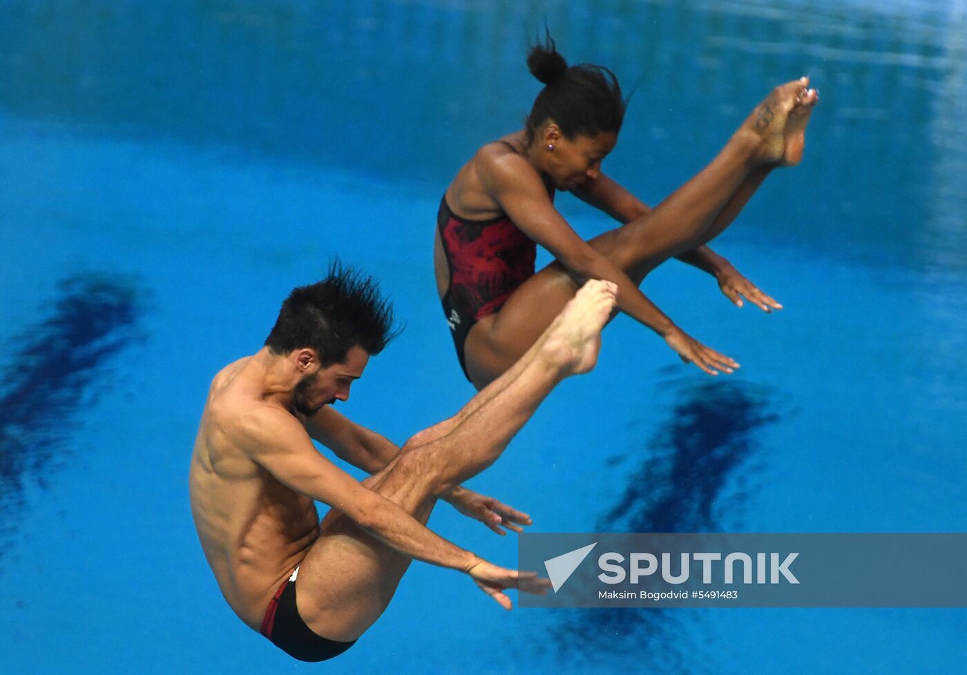 Diving. FINA Diving World Series. Day three