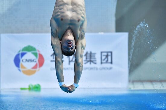 Diving. FINA Diving World Series. Day three