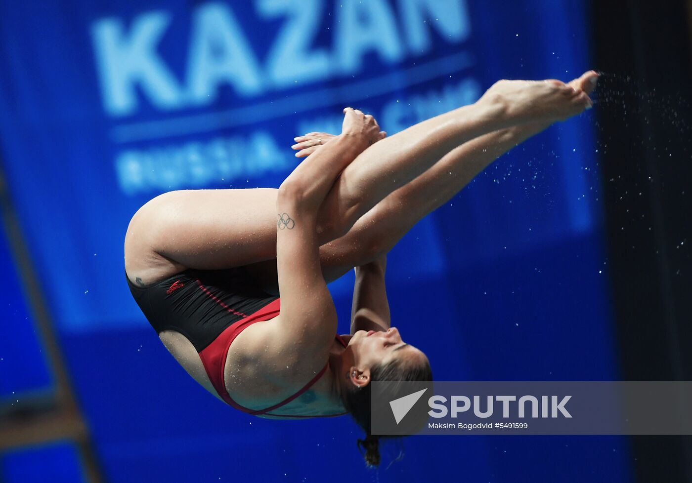 Diving. FINA Diving World Series. Day three