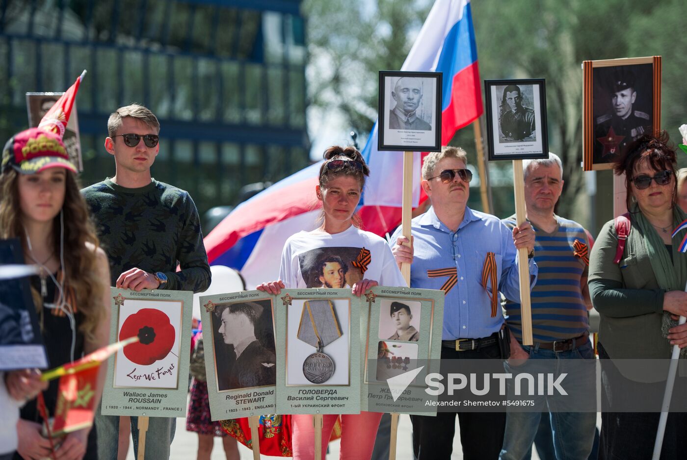 Immortal Regiment march in Canada