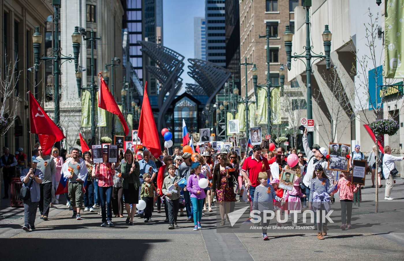 Immortal Regiment march in Canada