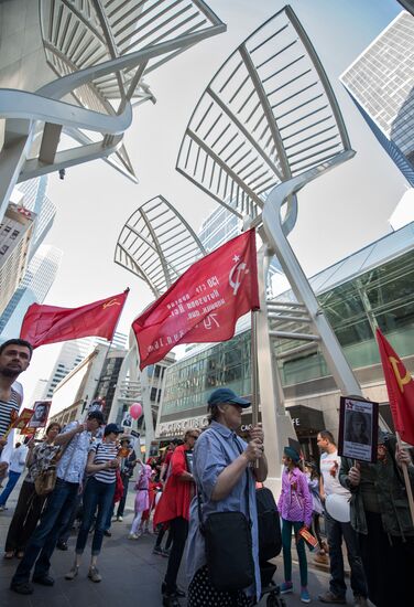 Immortal Regiment march in Canada