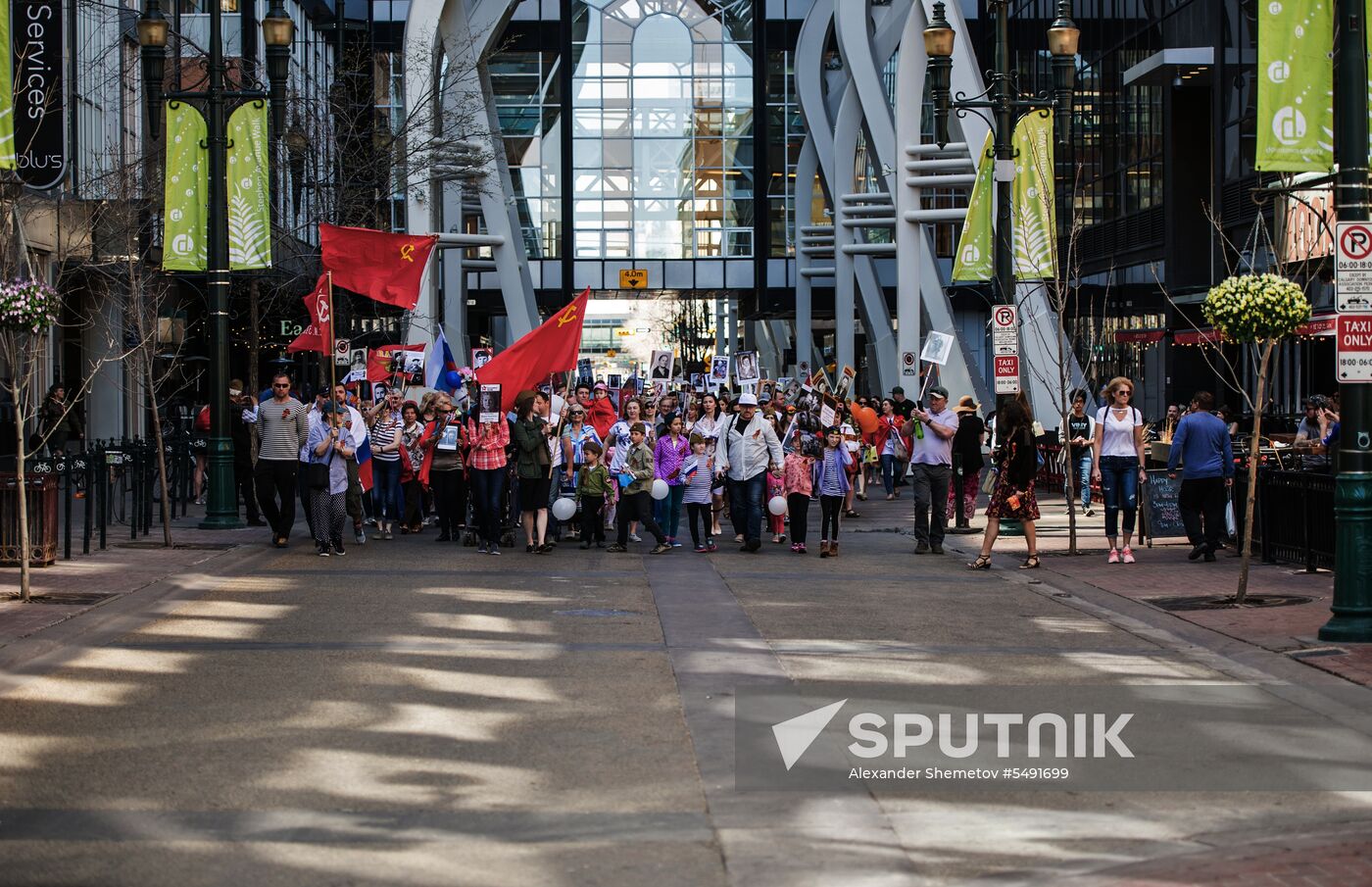 Immortal Regiment march in Canada