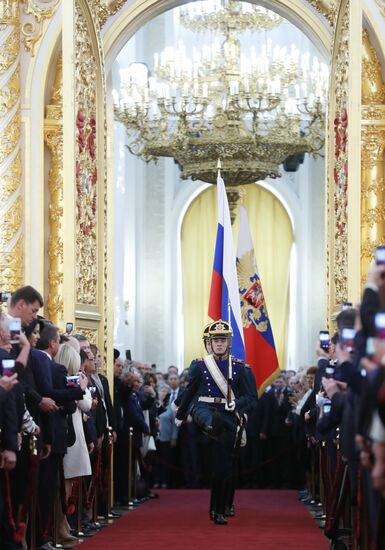 Inauguration of Russian President Vladimir Putin