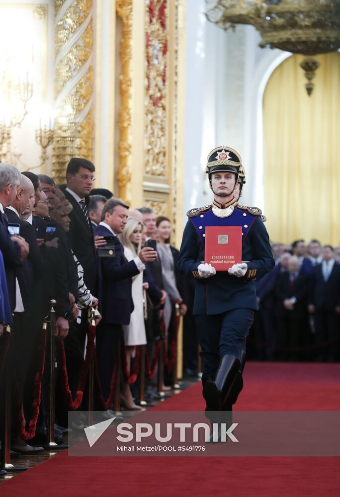 Inauguration of Russian President Vladimir Putin