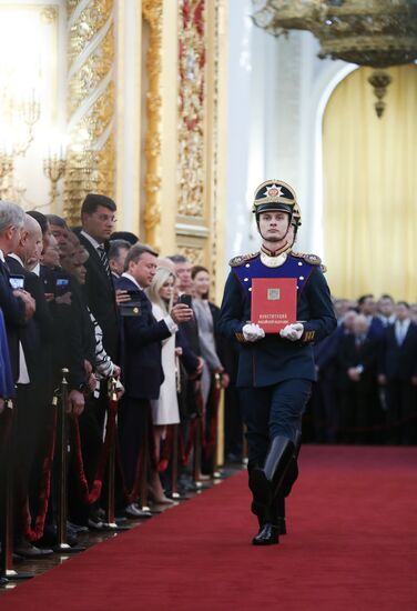 Inauguration of Russian President Vladimir Putin