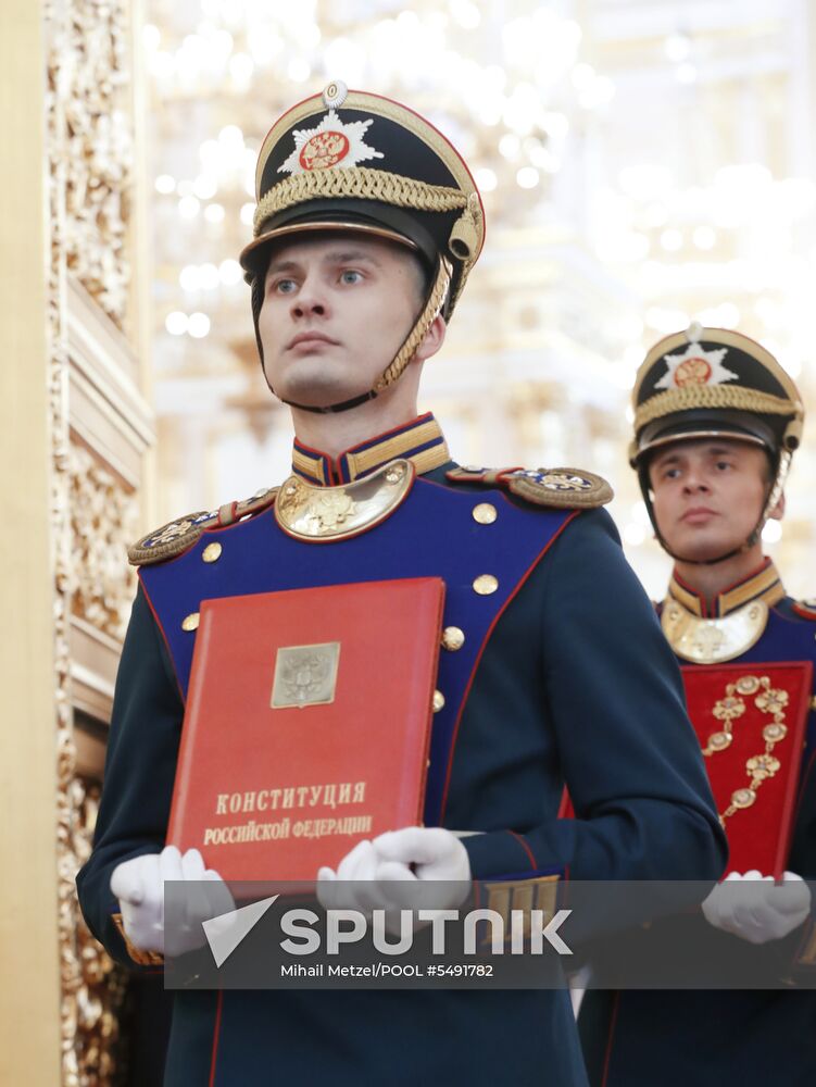 Inauguration of Russian President Vladimir Putin