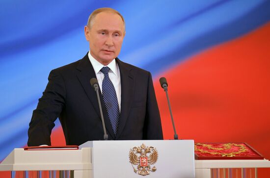 Inauguration of Russian President Vladimir Putin