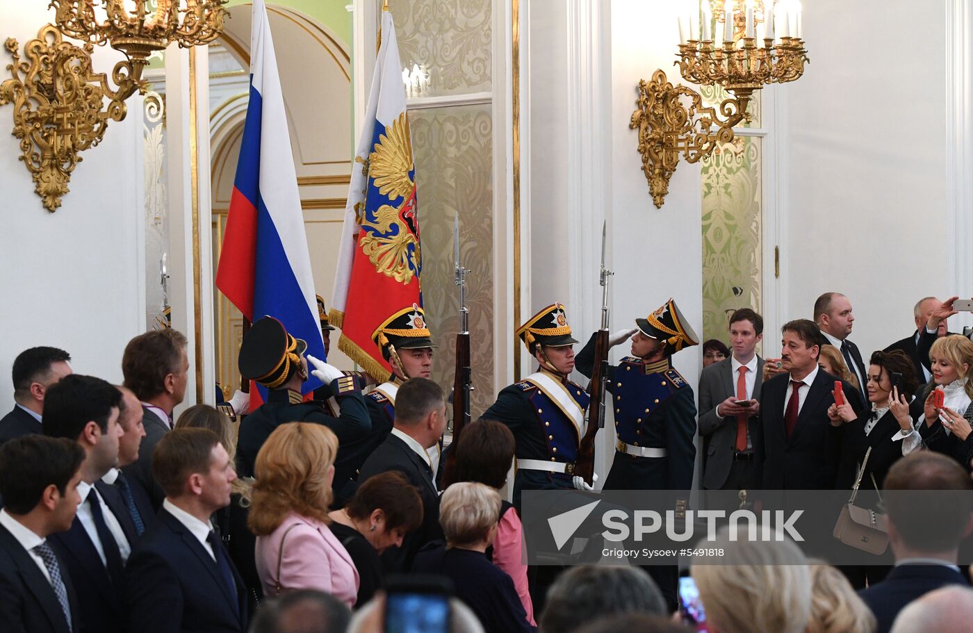 Inauguration of Russian President Vladimir Putin