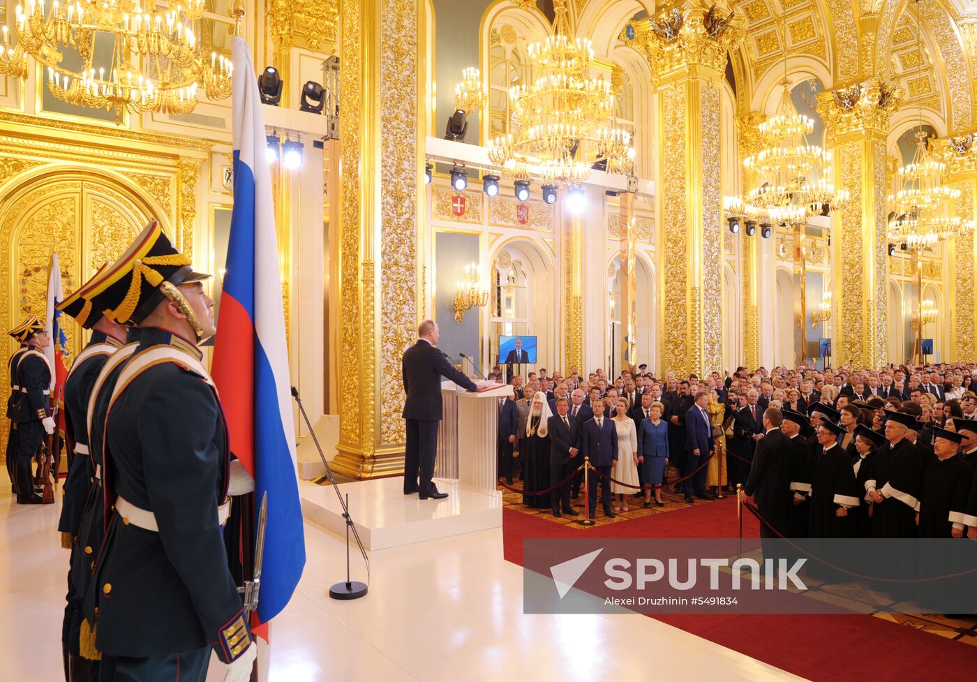 Inauguration of Russian President Vladimir Putin