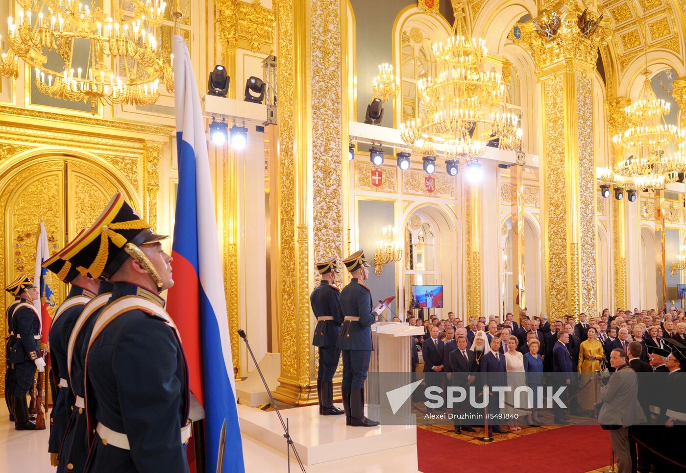 Inauguration of Russian President Vladimir Putin