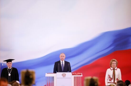 Inauguration of Russian President Vladimir Putin