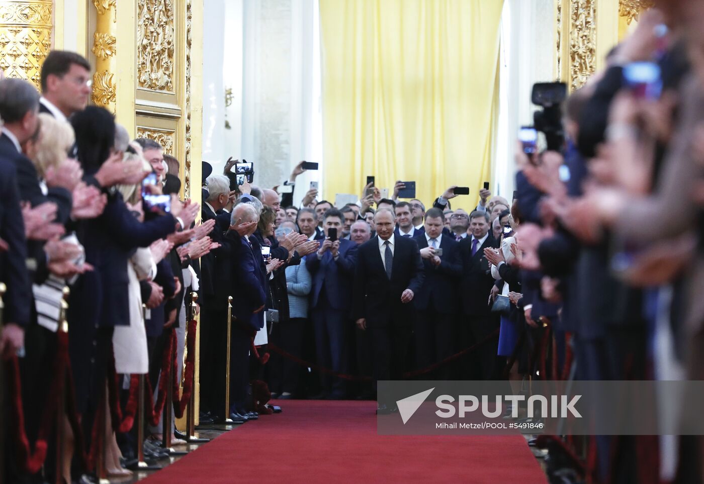Inauguration of Russian President Vladimir Putin