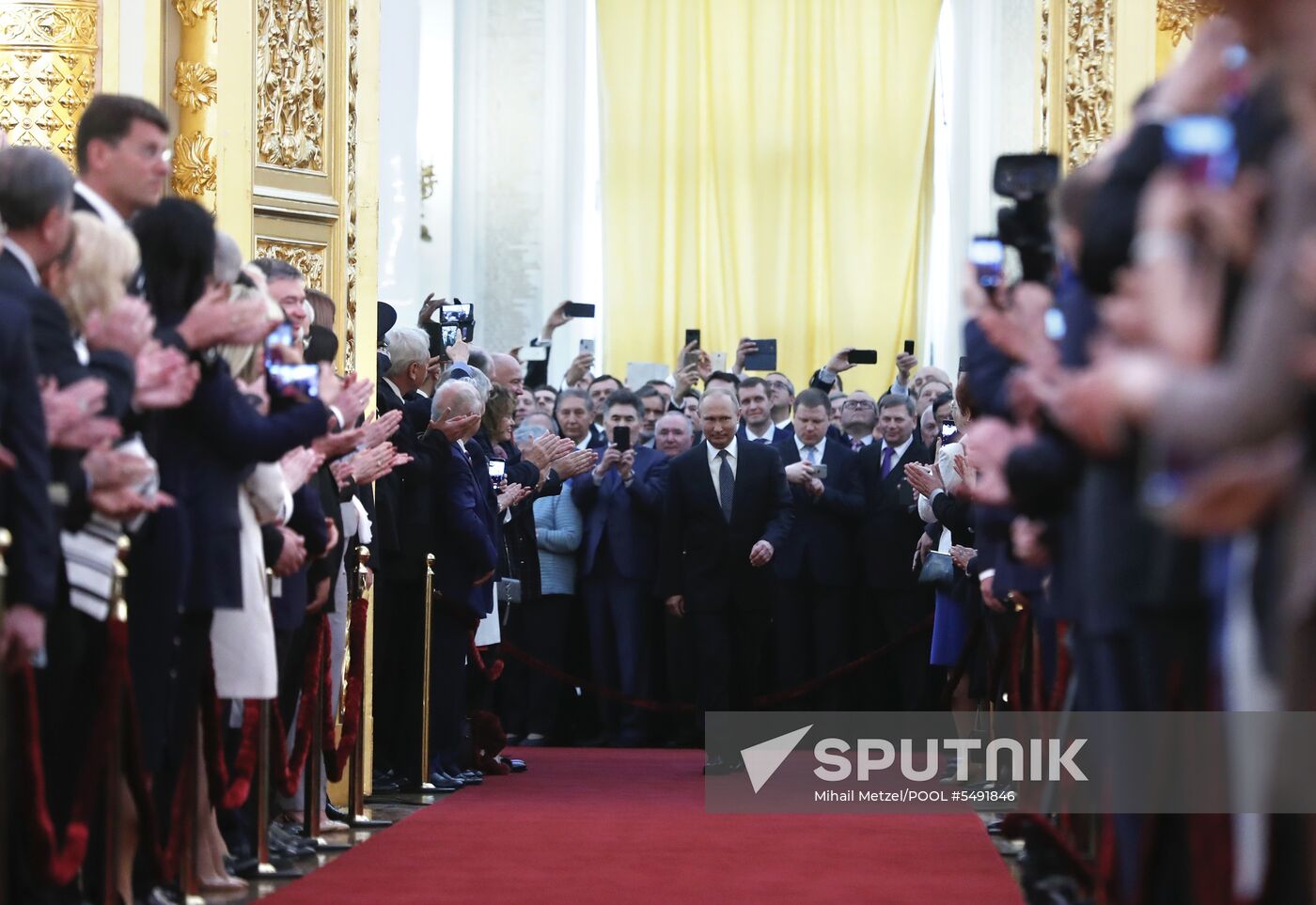 Inauguration of Russian President Vladimir Putin