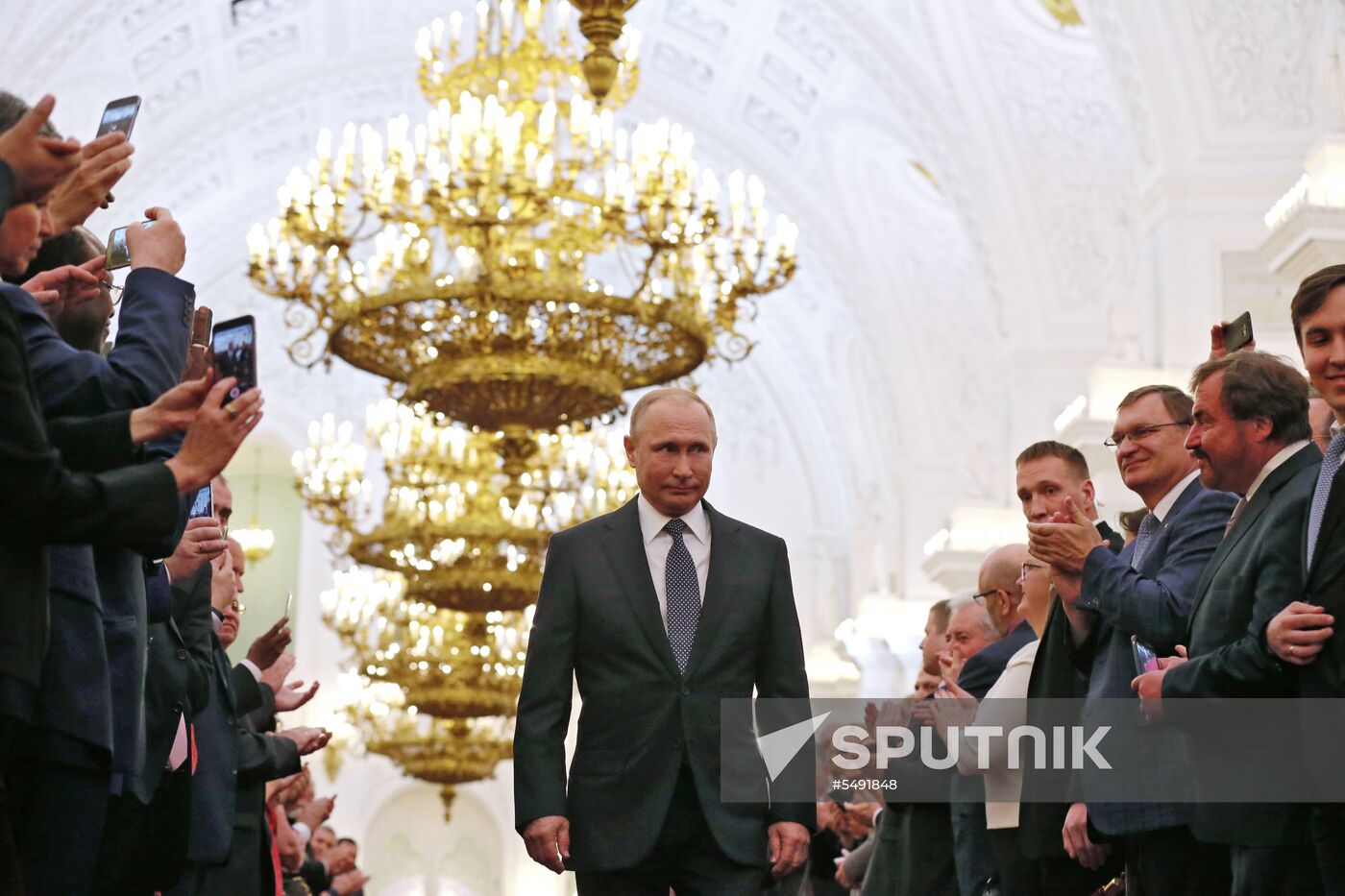 Inauguration of Russian President Vladimir Putin