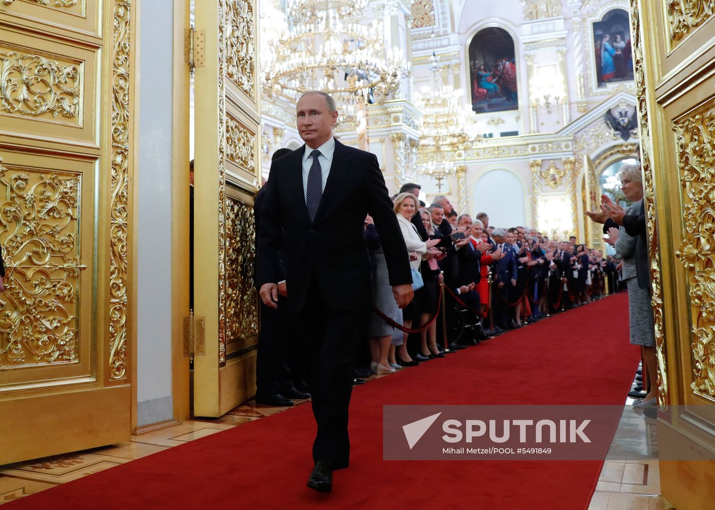 Inauguration of Russian President Vladimir Putin
