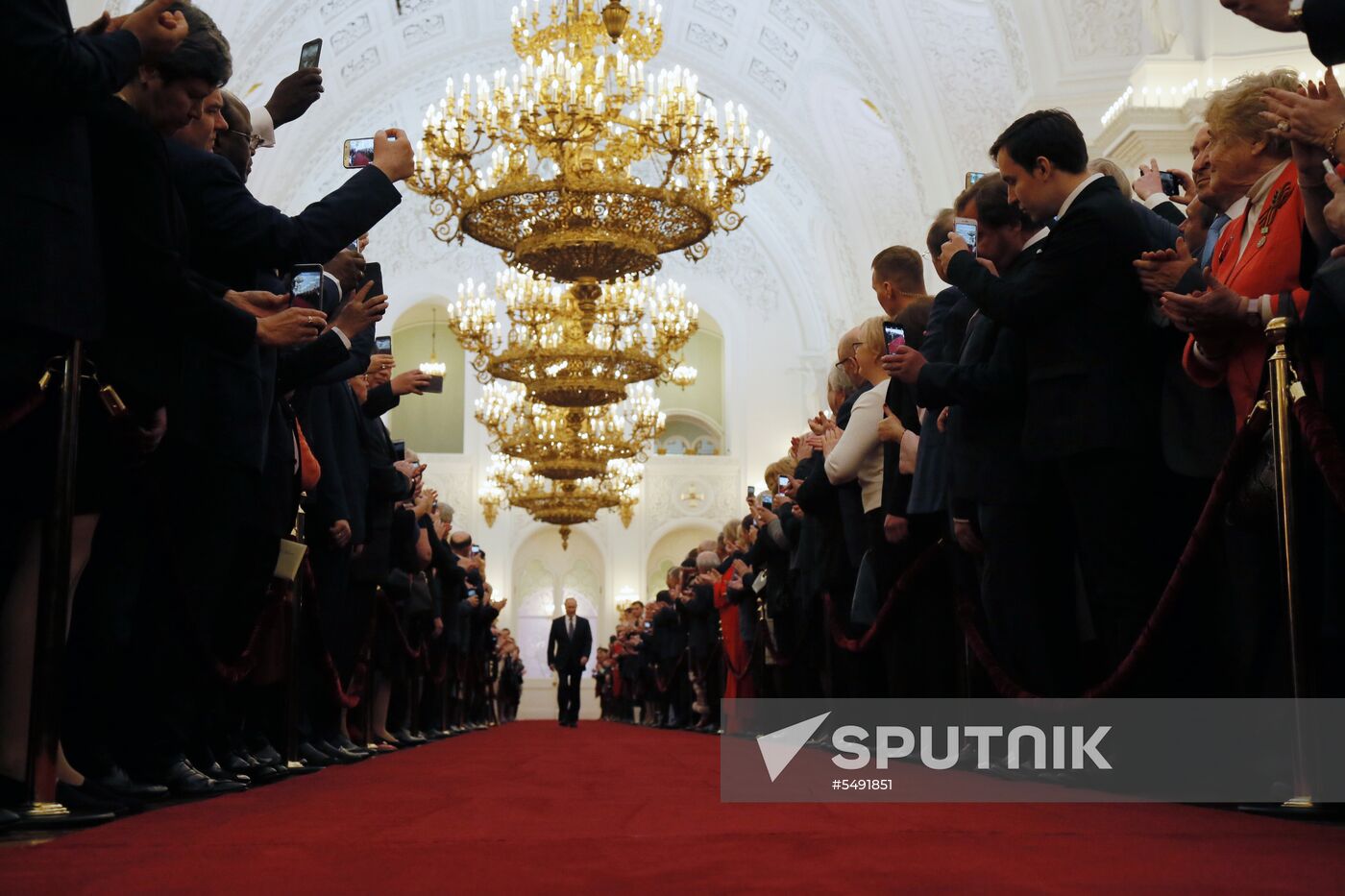 Inauguration of Russian President Vladimir Putin