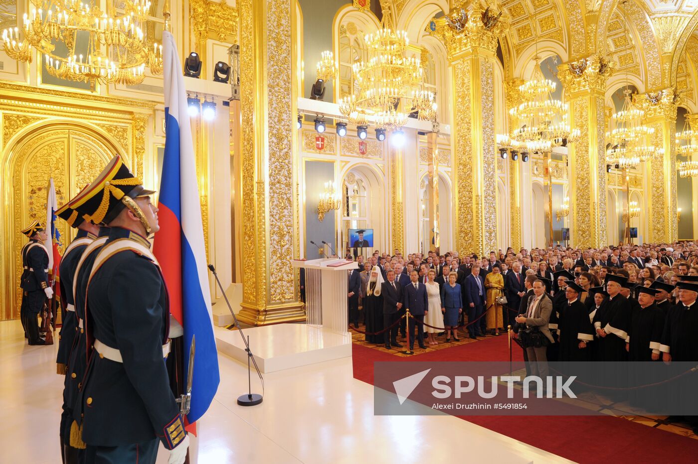 Inauguration of Russian President Vladimir Putin