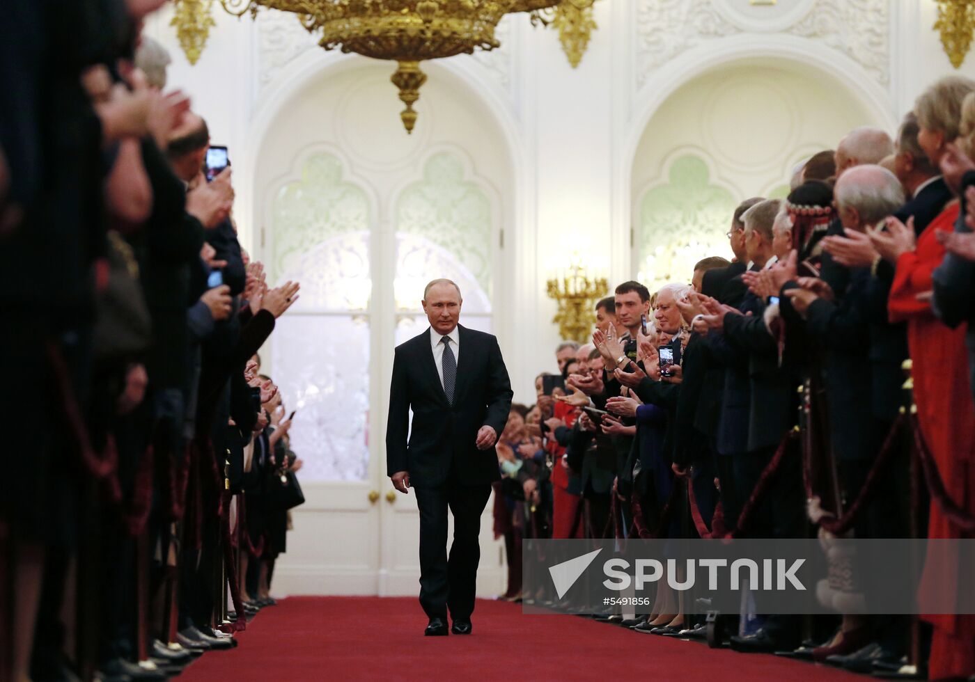Inauguration of Russian President Vladimir Putin