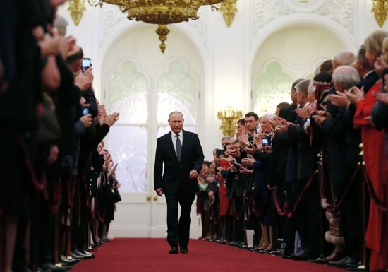 Inauguration of Russian President Vladimir Putin