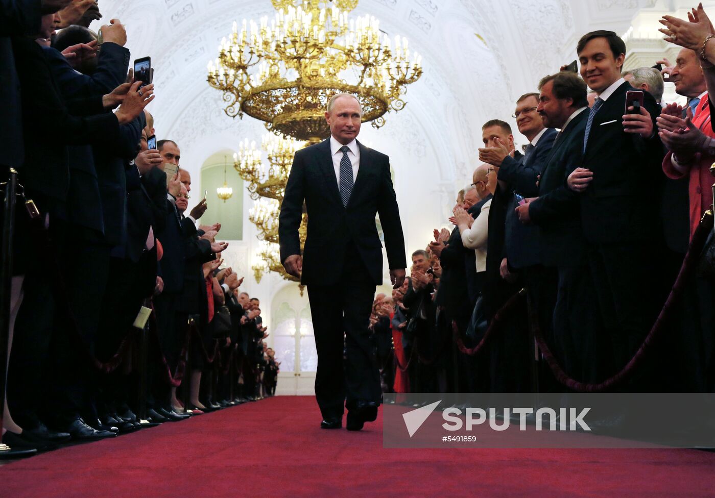 Inauguration of Russian President Vladimir Putin