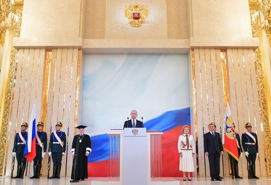 Inauguration of Russian President Vladimir Putin