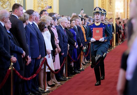 Inauguration of Russian President Vladimir Putin