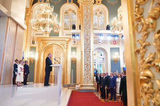 Inauguration of Russian President Vladimir Putin