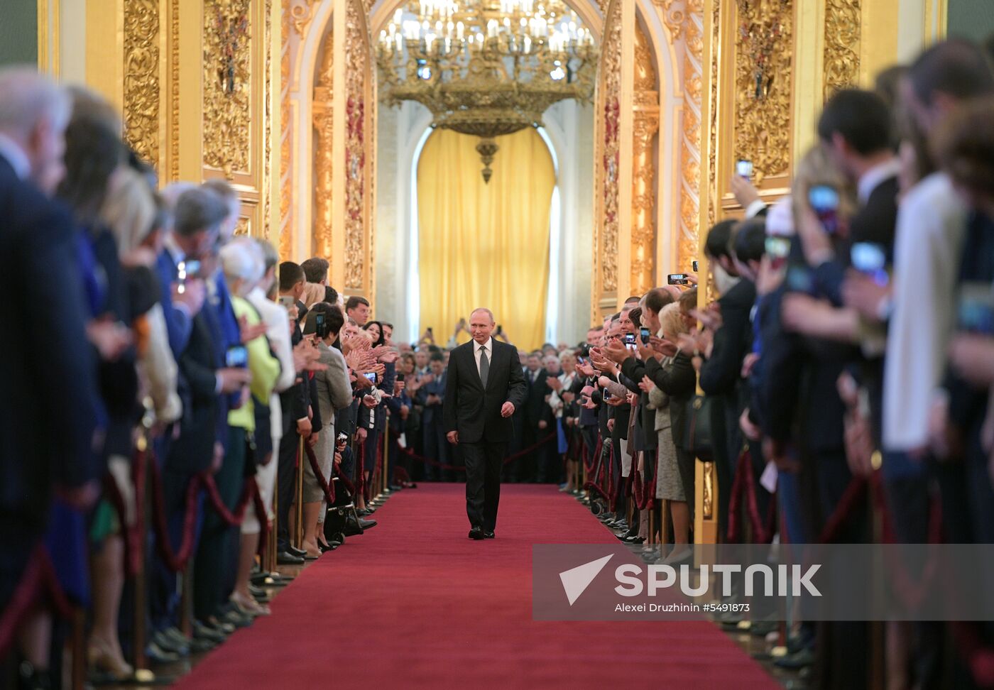 Inauguration of Russian President Vladimir Putin