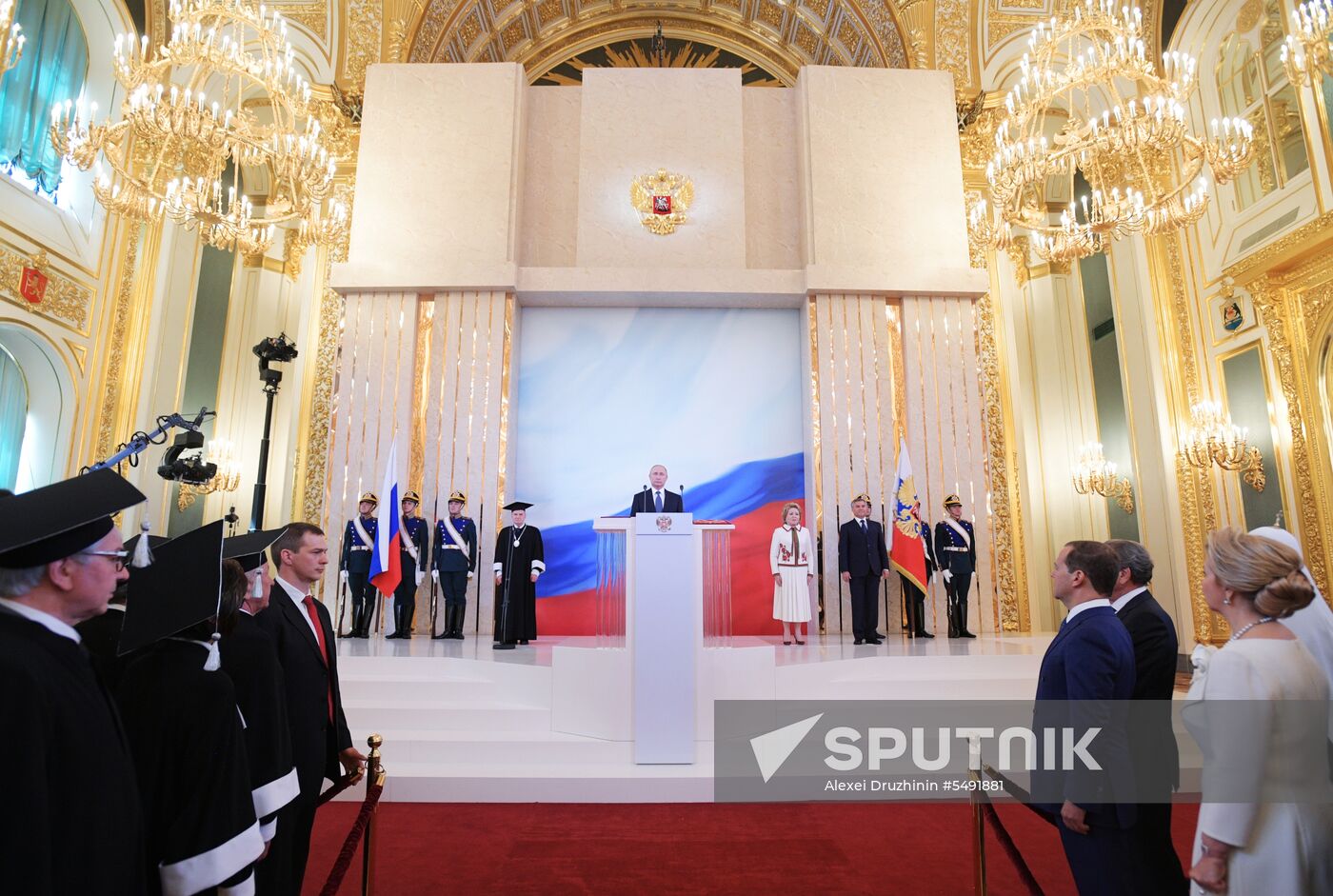 Inauguration of Russian President Vladimir Putin
