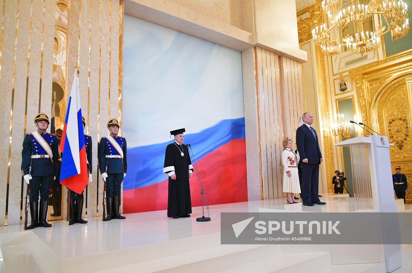 Inauguration of Russian President Vladimir Putin