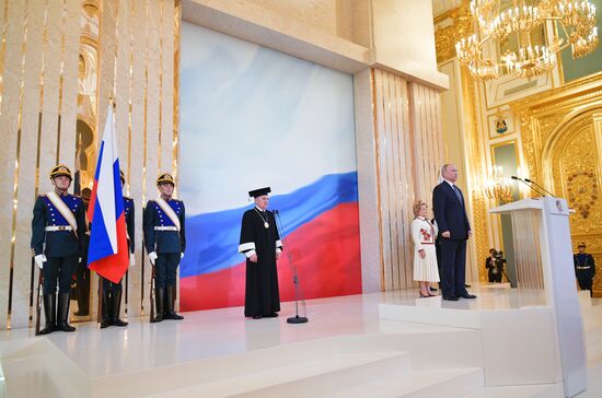 Inauguration of Russian President Vladimir Putin