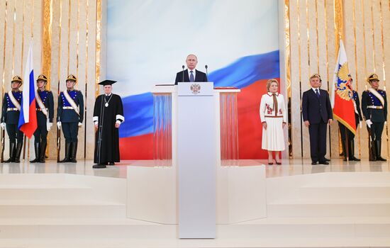 Inauguration of Russian President Vladimir Putin