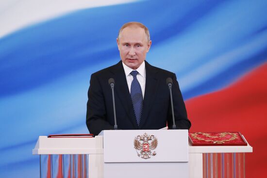 Inauguration of Russian President Vladimir Putin