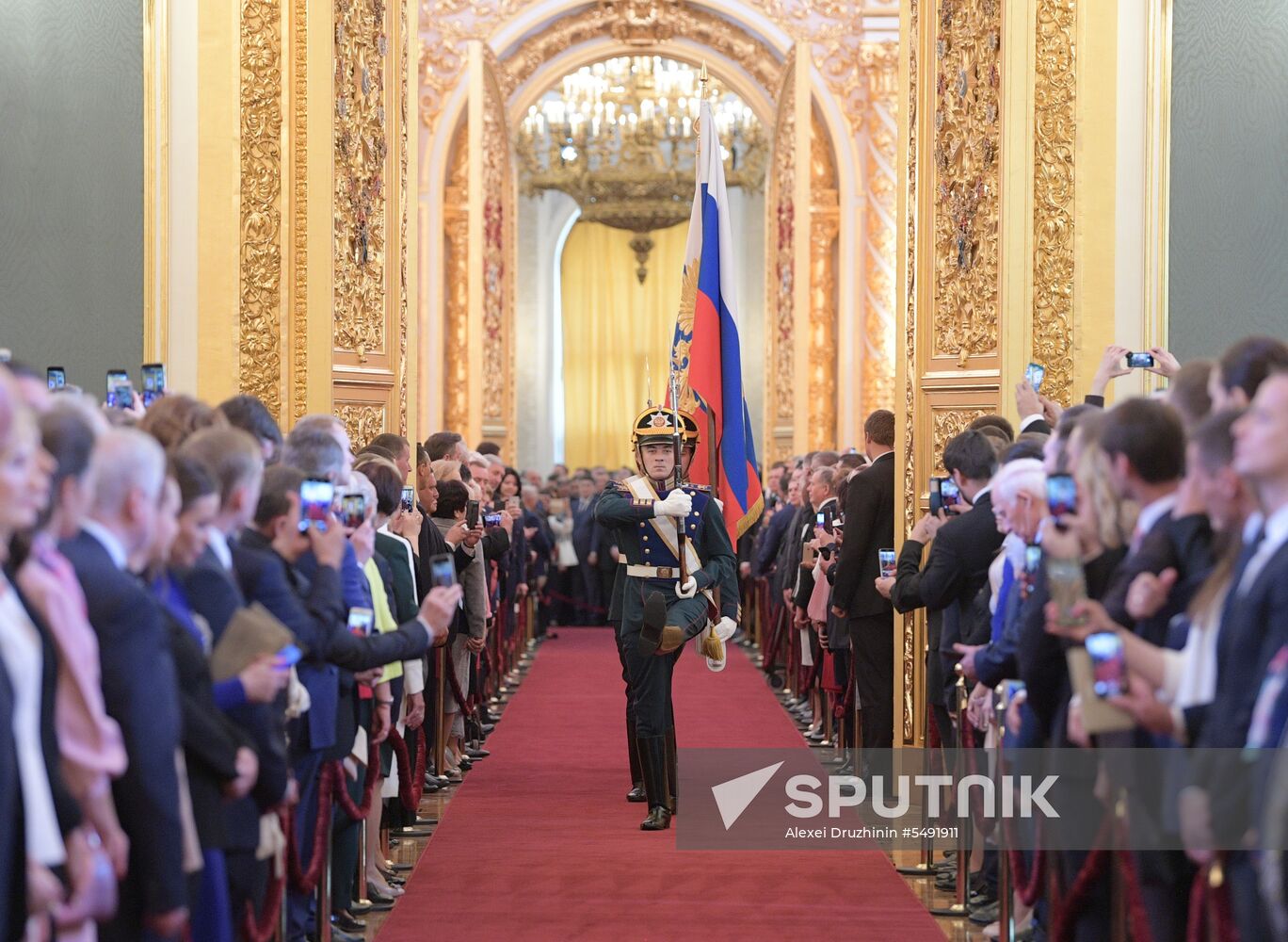 Inauguration of Russian President Vladimir Putin