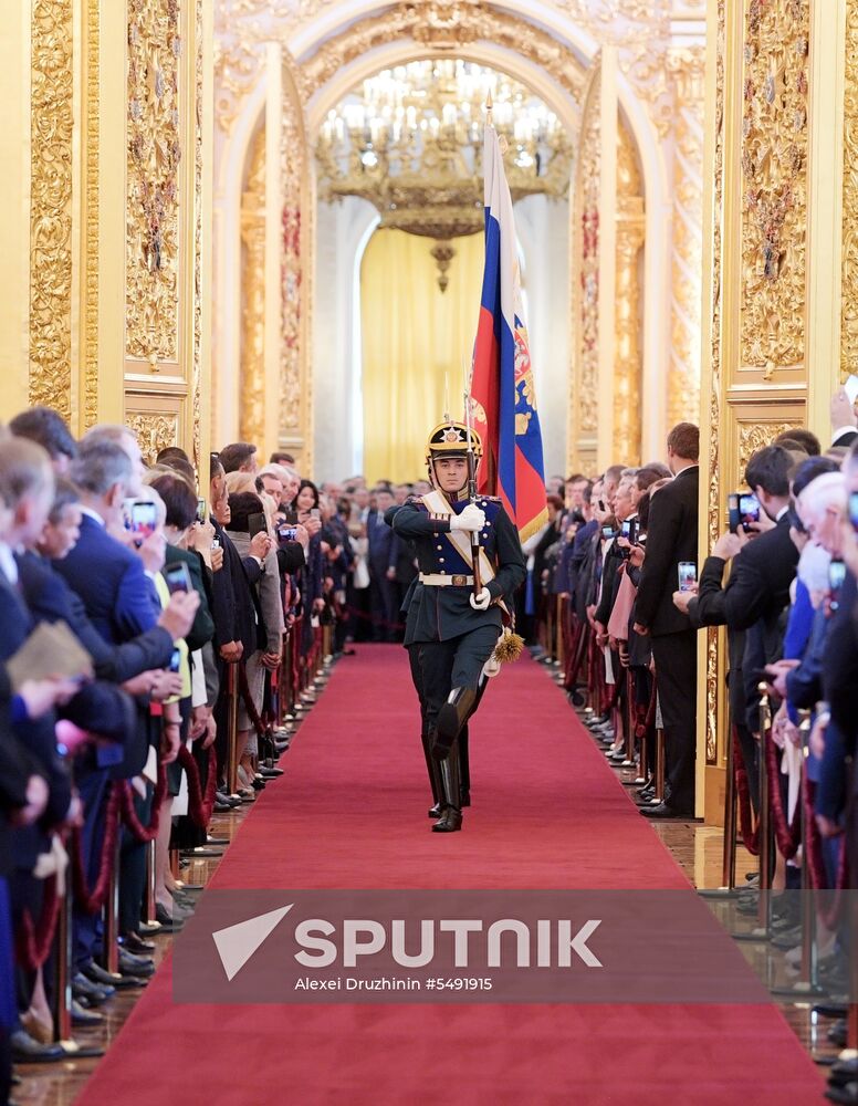 Inauguration of Russian President Vladimir Putin