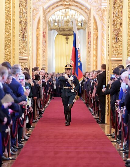 Inauguration of Russian President Vladimir Putin