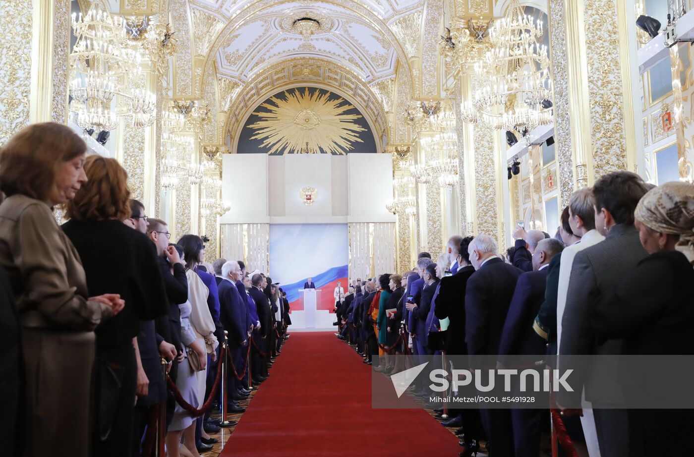 Inauguration of Russian President Vladimir Putin