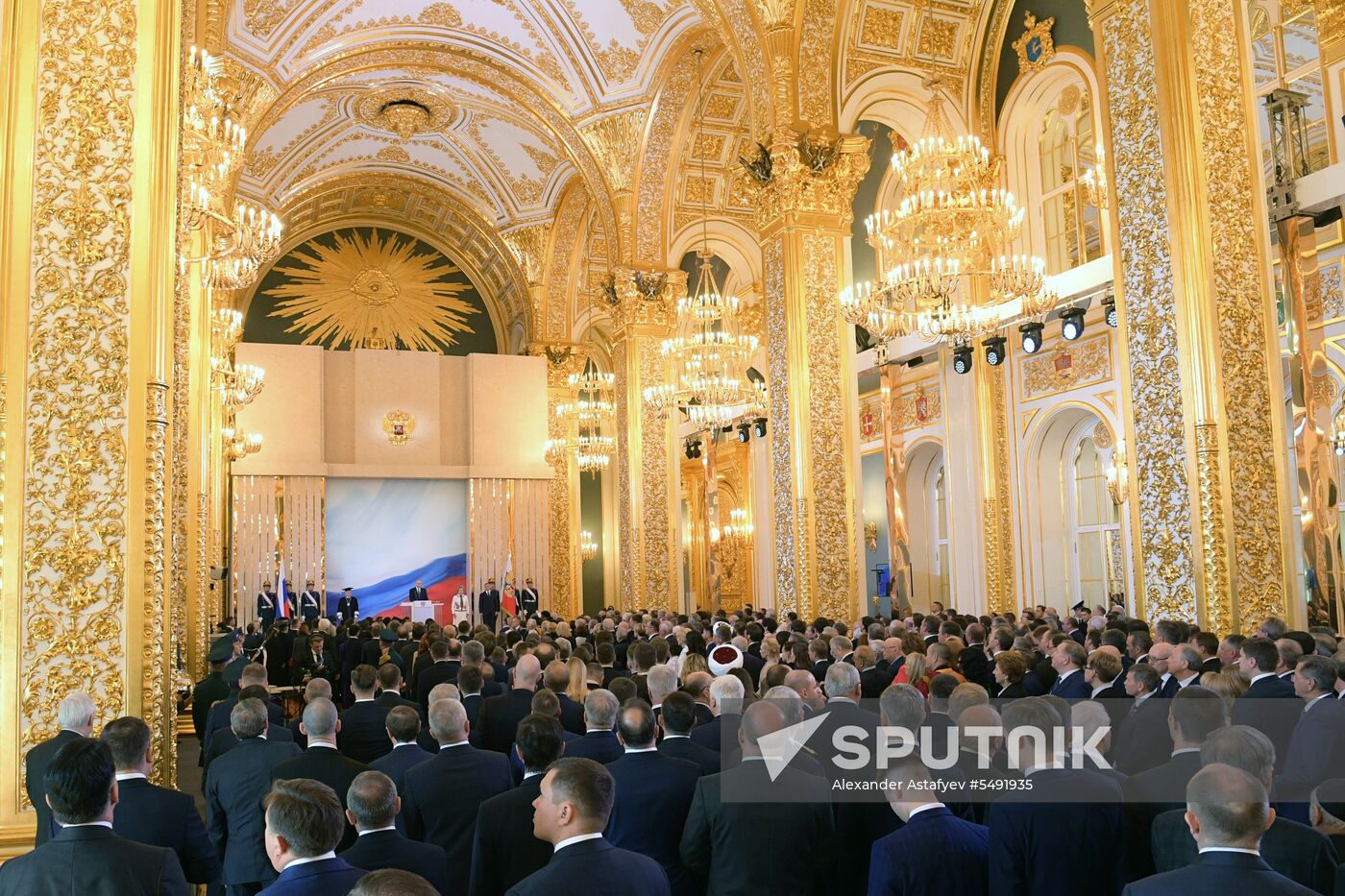 Inauguration of Russian President Vladimir Putin