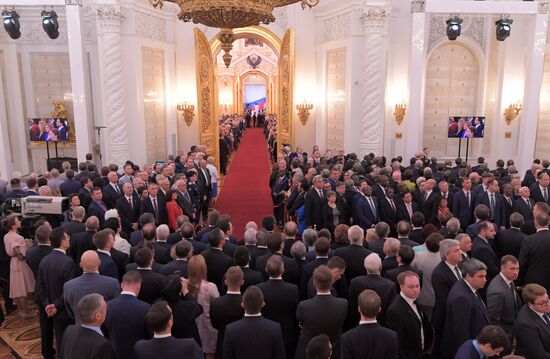 Inauguration of Russian President Vladimir Putin